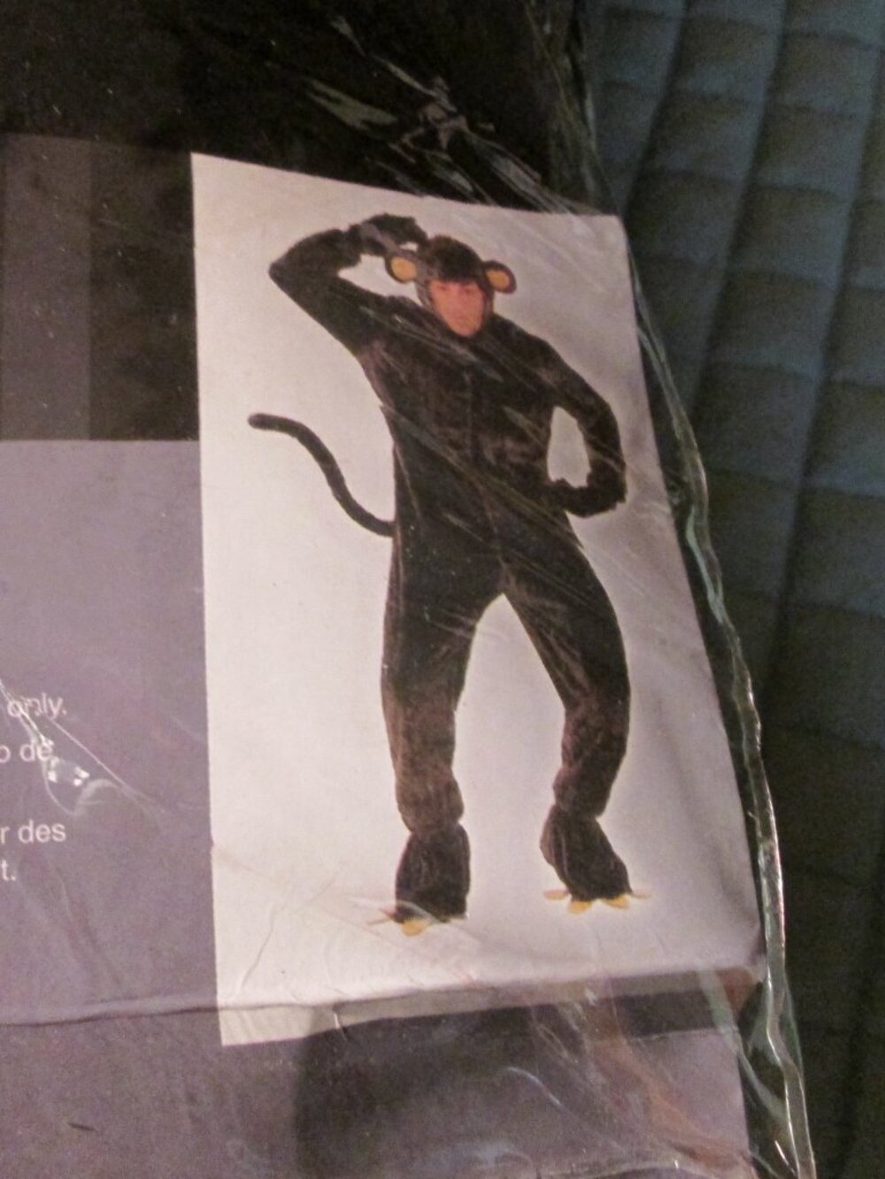 Monkey Business adult standard fits up to 44 chest ape monkey costume